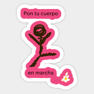 marcha Sticker